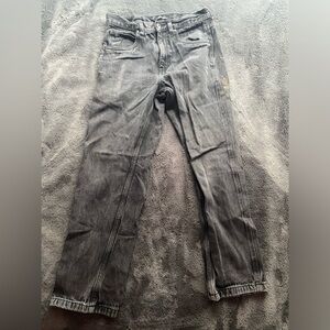 Men’s black denim jeans